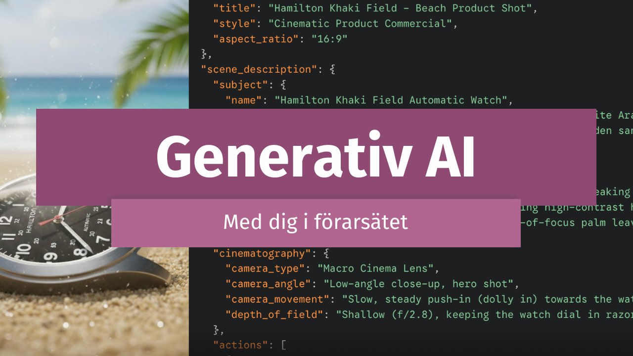 Nano Banana och JSON-prompting