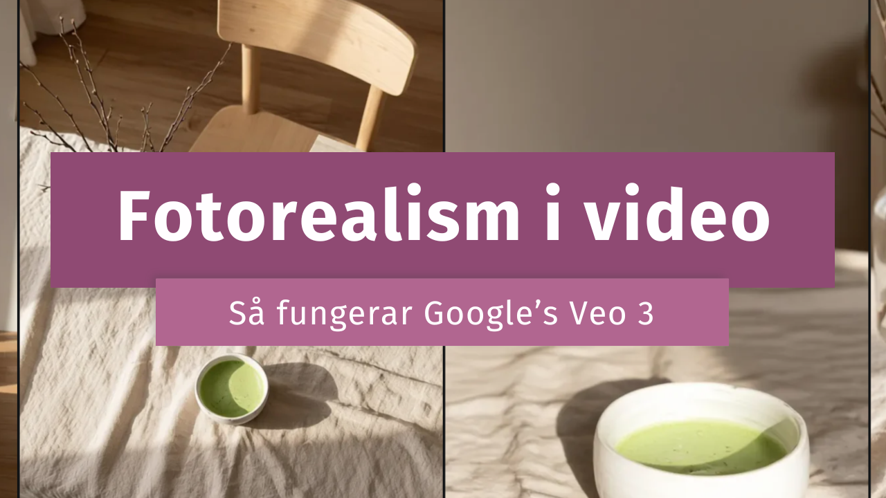 Skapa AI-videos med Google’s Veo 3